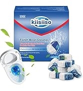 KIISSIISO Toilet Bowl Cleaner Tablets, 12 PACK Commercial Household Bathroom Cleaners, Automatic ...