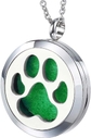 Dog Paw Locket Necklace