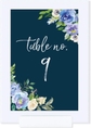 Table Number Framed 9-16