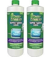 Green Gobbler Septic Saver Liquid Septic Tank Treatment with Natural Enzymes | Safe for Septic Sy...