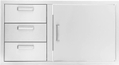 39-Inch Contempo Reversible Door + 3x Drawer