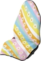 Rainbow Stripe Daisy Floral