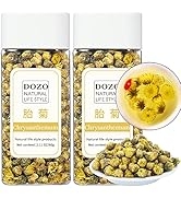 DOZO Chrysanthemum Tea Premium Fetal Chrysanthemum Tea 120g /4.23oz White Chrysanthemum Bud Tai J...