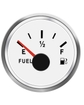 White Fuel Gauge