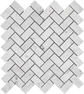 1×2 Inch Herringbone