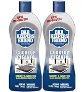 BAR KEEPERS FRIEND Multipurpose Cooktop Cleaner (13 oz) - Liquid Stovetop Cleanser - Safe for Use...