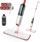 Medium White&Red Spray Mop