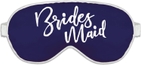 Bridesmaid (White - Navy Mask)