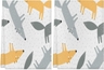 Childish Fox Pattern Absorbent