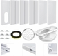 5.9/5.1 inch Sliding Door Vent Kit