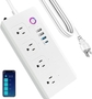 Wifi White PA 20W Power Strip