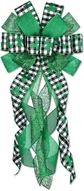 Style 3: St Green Yarn Bow