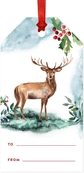 Watercolor Deer to from Tags