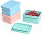 3 Pack Silicone Snack Containers