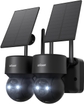 Black Solar Battery Camera-2K(2 Pack)