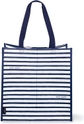 Navy Painted Stripe