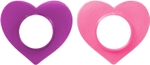 Pink Purple Heart Covers