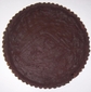 9.5 Inch Round Dark Chocolate