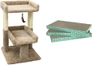 Cat Play Perch + Cat Scratcher