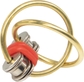 Brass Double Rings