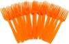 Orange Plastic Forks (24 Pack)