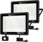 150W LED Motion Sensor Flood Light 2pack