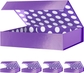 Purple-11x7.8x2.3-Pack of 5