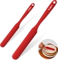 2PCS Jar Spatula Red 450°F