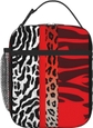 Red Leopard And Zebra Animal