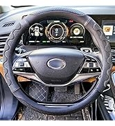 XHRING Steering Wheel Cover for Ford F150 F250 Raptor F250 Super Duty F350 Expedition Accessories...