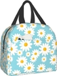 Daisy Flower Pattern On Blue