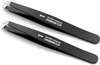 2 Pcs Black Slant&flat