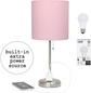 Light Pink with Bulb