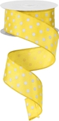 Polka Dots on Yellow