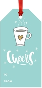 Cheers Coffee Hot Chocolate Mug to from Tags