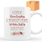 11 Oz White Coffee Mug