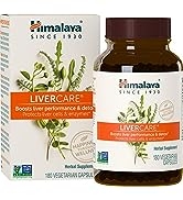 Himalaya LiverCare for Liver Cleanse and Liver Detox 375 mg, 180 Capsules, 90 Day Supply