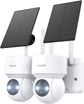 White Solar Battery Camera-2K(2 Pack)