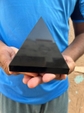 Large Black Tourmaline Pyramid