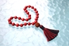 Red Coral Quarter Mala