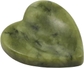 #4 Heart Shaped, Green Jade