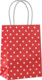 Gift Bags Mini Dot Red