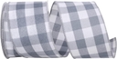 Grey & White Buffalo Plaid