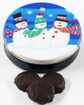 Mini Whimiscal Snowman Tin