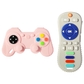 Pink Gamepad&Grey Remote