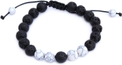 Adjustable Bracelet: White Howlite