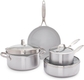 7 Piece Cookware Pots and Pans Set