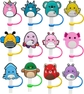 12pcs AnimalStrawcap-B