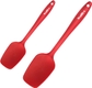 2pcs Spoon Spatulas 600°F Red