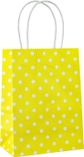 Gift Bags Mini Dot Yellow